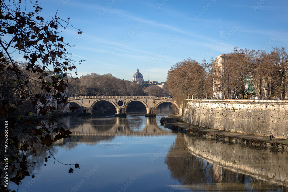 Obraz premium Views from the city of Rome, Italy