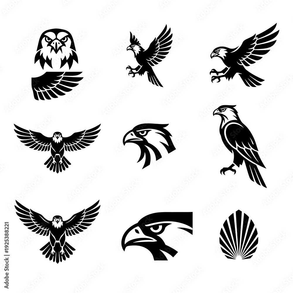 Fototapeta premium birds icon