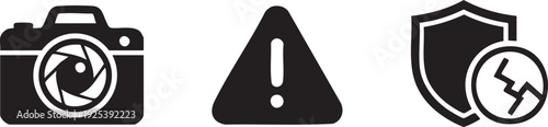 Digital Camera Alert Privacy Warning Data Risk Protection