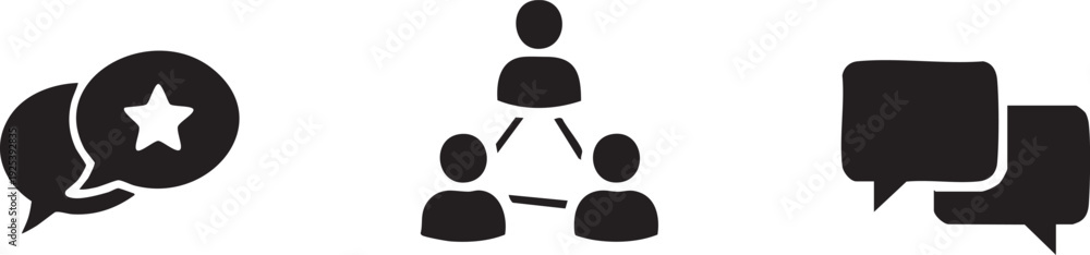 Fototapeta premium Professional Coaching Teamwork Collaboration Business Success Strategy Icon