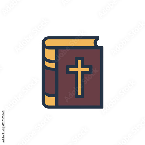 Holy Bible icon features a religious book with a Christian cross symbol.
