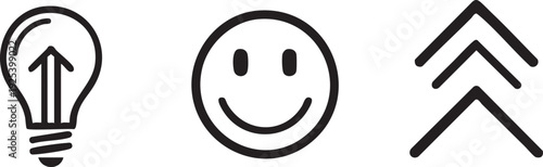 Positive Thinking Mindset Growth Wellness Success Motivation Icon