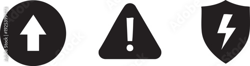 Critical Priority Urgent Alert Warning Signal Security Icon
