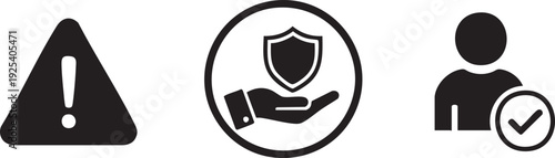 Warning Label Safety Sign Safety First Instruction Icon