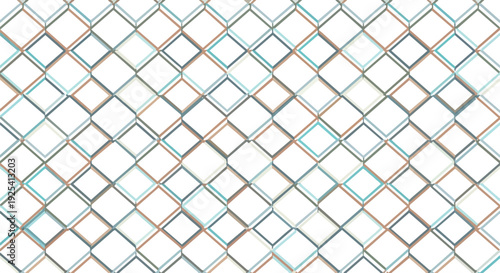 Geometric rhombus pattern with subtle depth and clean lines, ideal for modern abstract backgrounds