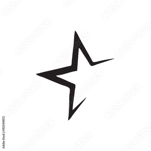 star icon vector illustration