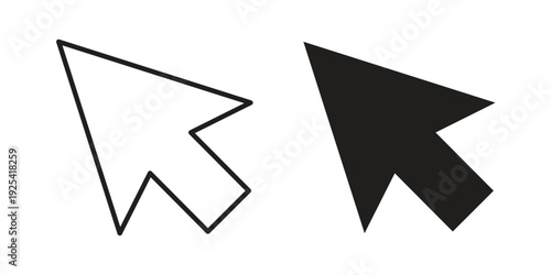 Mouse icon symbol design template. Vector 10 eps.