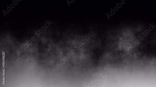 4K Transparent Smoke Fog Overlay Animation with Alpha Channel for VFX Compositing and Scene Transition