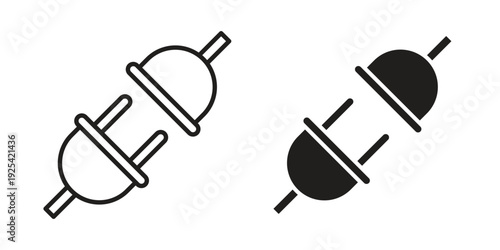 Plugin icon symbol design template. Vector 10 eps.