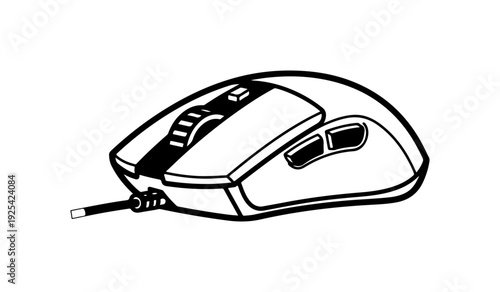 Vector computer mouse icon