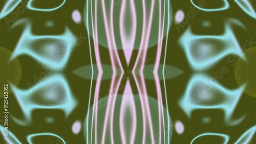 Neon Caustics Light Background 4K – Abstract Refraction Wave Loop