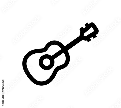Simple Guitar Icon
