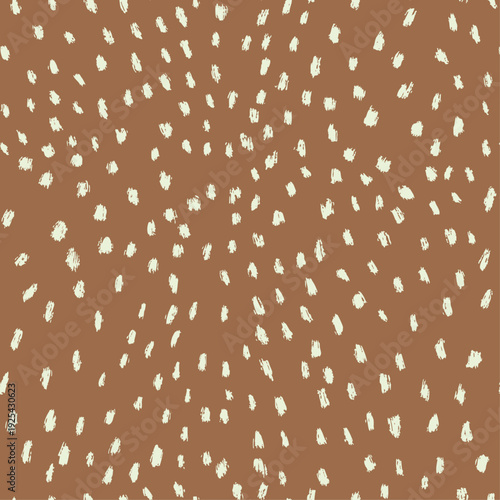 deer print surface pattern. bambi core. animal print. greeting card, banners, web, wrapping paper, fashion, fabric, textile, wallpaper, cover 
