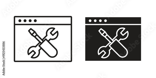 Technical icon. Vector Isolated Illustration for web design.