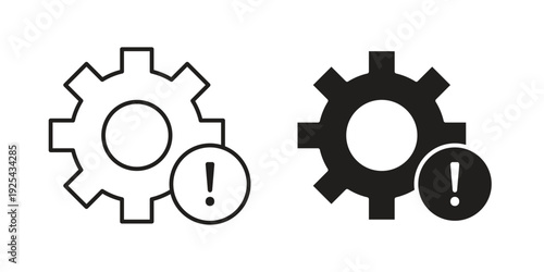 Troubleshoot icon. Vector Isolated Illustration for web design.
