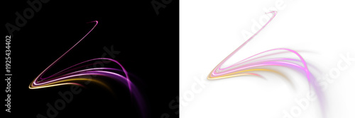 Abstract glowing circles rotate with energetic motion. Tiny sparks shimmer along each neon path. Suitable for futuristic banners, digital art, and animation loops.