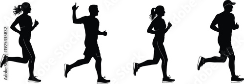 Black Silhouette Mega Collection of Joggers Athletes Ballet Dancers Fashion Models Jumping People Children Dogs and Forest Trees k Silhouette Mega Collection of Joggers Athletes Ballet 