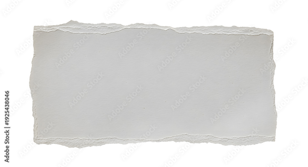 Fototapeta premium ripped paper torn edge scrapbook isolated on transparent png
