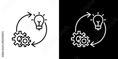 Inventive Solutions Icon Sheet Black And White