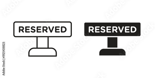 Reserved icon