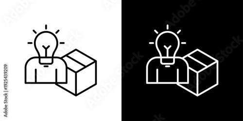 Pioneer Icon Sheet Black And White