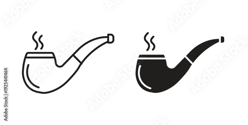Smoking pipe icon