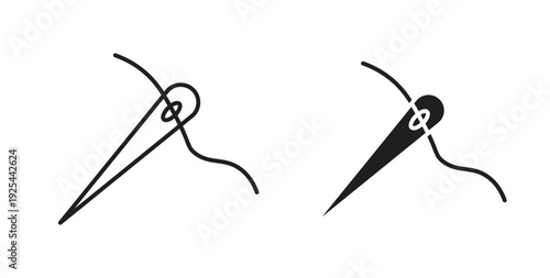 Thread needle icon
