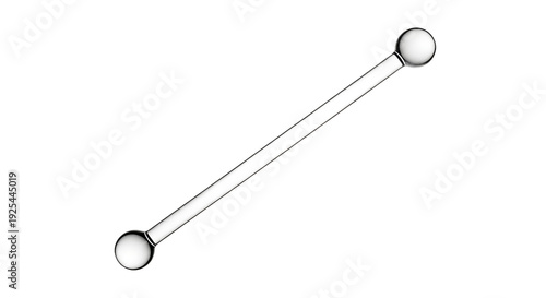 Linearity and Spheres, Digital Art, Minimalist Style, Creative Environment, Conceptual Viewpoint