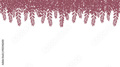 Purple Wisteria Flowers Dangling From Hanging Clusters.