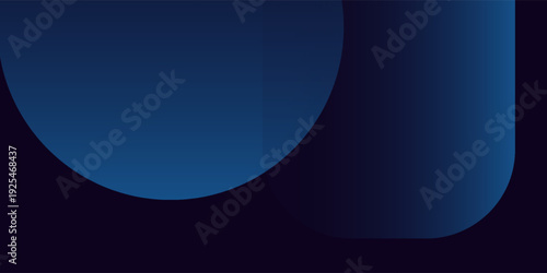 Minimalist deep blue premium abstract background with luxury geometric dark shapes. Exclusive wallpaper design for poster, brochure, presentation, website etc. Vector illustration