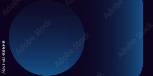 Minimalist deep blue premium abstract background with luxury geometric dark shapes. Exclusive wallpaper design for poster, brochure, presentation, website etc. Vector illustration