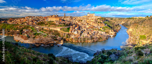 Fotografija Toledo and the Tagus River, Spain