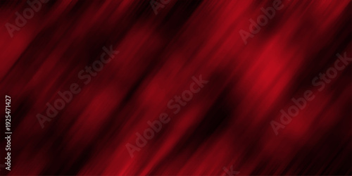 Abstract dark red and black motion blur background with diagonal brush strokes, moody velvet textured graphic element