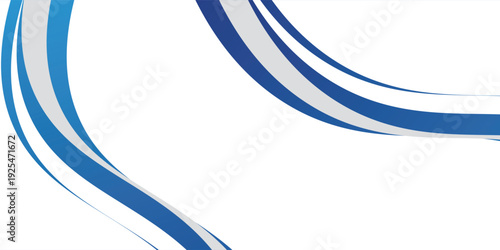 Abstract blue wavy business style background. vector backdrop eps10