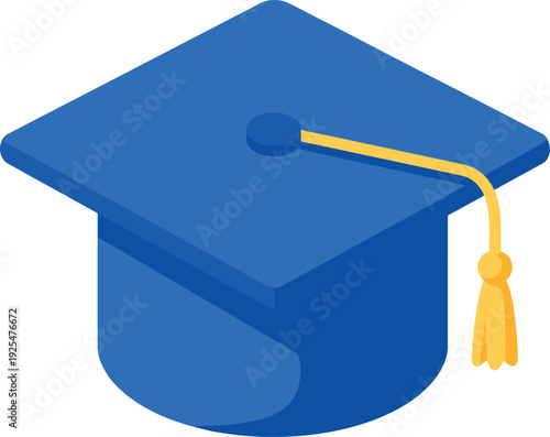 Graduation cap stands as a symbol of academic achievement and future opportunities