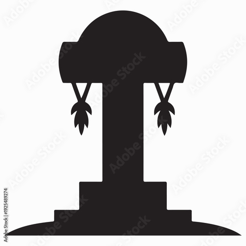 Memorial day tribute honoring fallen heroes with patriotic reverence