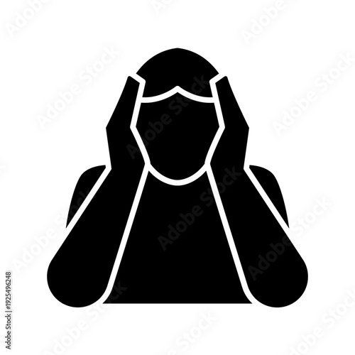 Jobless Unemployment Icon Vector Illustration