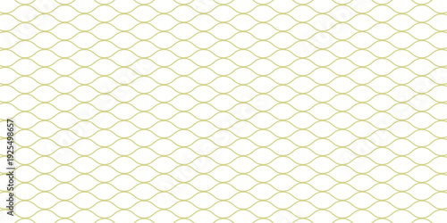 Mesh texture for fishing nets gold color gradient. Seamless pattern for sportswear or soccer goal, volleyball net, basketball hoop. abstract background vector.