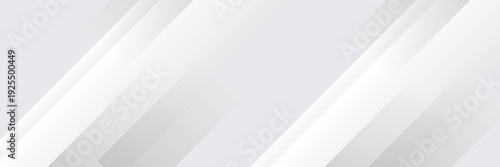 Grey white abstract background paper shine and layer element vector for presentation design.