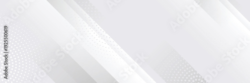 White abstract on gray background