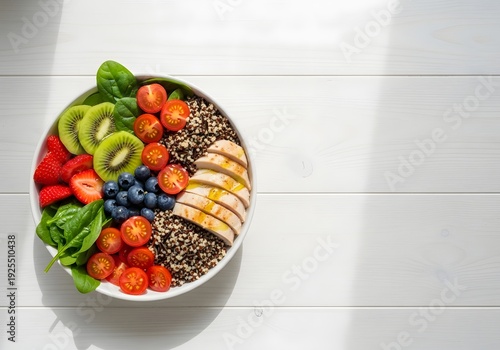 bowl of fresh fruit salad