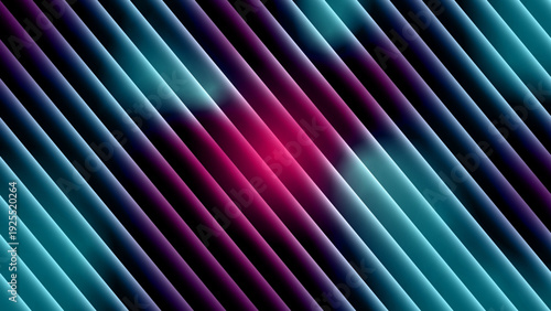 Soft gradient diagonal stripe background with blended teal and soft purple hues and radial light diffusion -Background