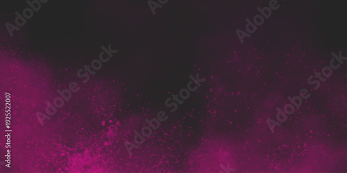 Explosion of pink dust on black background. Freeze motion of pink powder splash. hand painted on canvas in different colors and textures .
