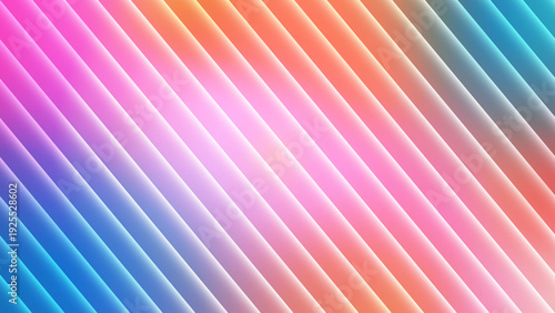 Vibrant diagonal gradient background with soft color transitions featuring pink, purple, blue, and orange stripes -Background