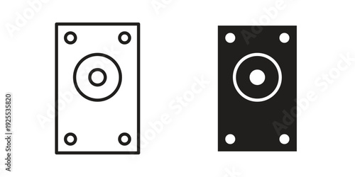 Hard Disk icon vector isolated on white background. Simple icon set.