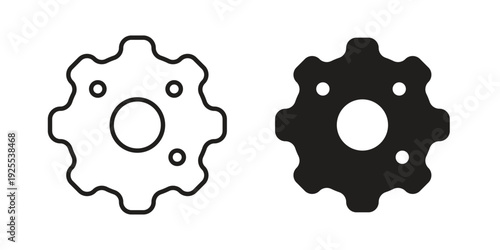 Microorganism icon vector isolated on white background. Simple icon set.