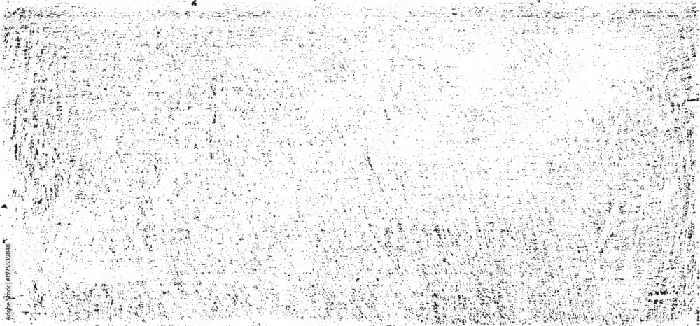 Fototapeta premium Scratched Grunge Urban Background Texture Vector. Dust Overlay Distress Grainy Grungy Effect. Distressed Backdrop Vector Illustration. Isolated Black on White Background. EPS 10.