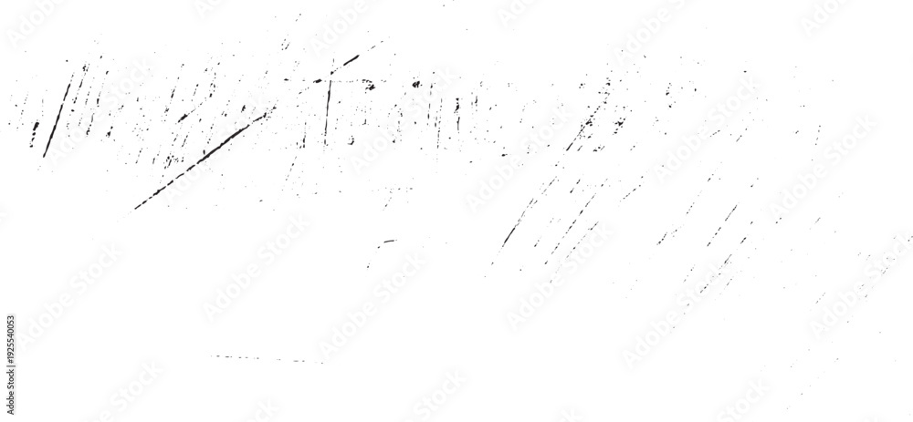 Fototapeta premium Scratched Grunge Urban Background Texture Vector. Dust Overlay Distress Grainy Grungy Effect. Distressed Backdrop Vector Illustration. Isolated Black on White Background. EPS 10.