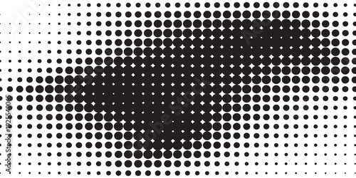 Grunge halftone gradient background. Faded grainy noise texture. vector background dot eps10