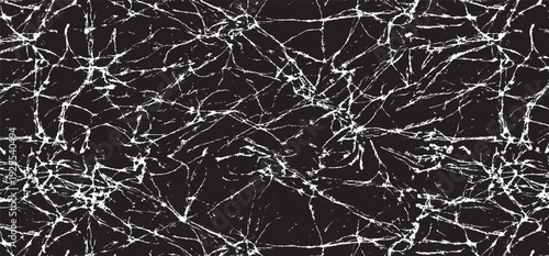 Scratched Grunge Urban Background Texture Vector. Dust Overlay Distress Grainy Grungy Effect. Distressed Backdrop Vector Illustration. Isolated Black on White Background. EPS 10.